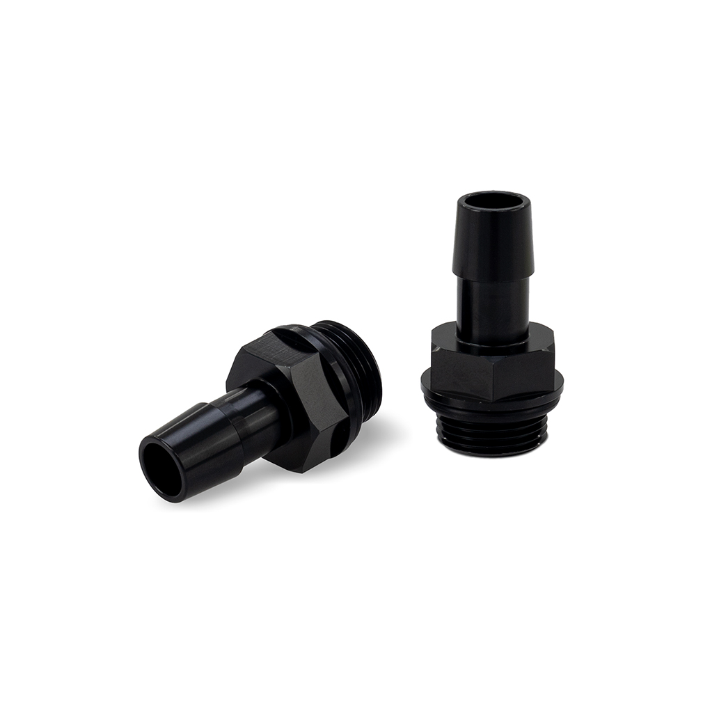 Mishimoto — Mishimoto 2pcs. M20x1.5 1/2in Aluminum Catch Can Fittings - Black
Aluminum Fitting - view 6